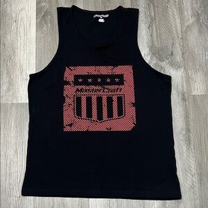 MasterCraft Men’s Tank top/ black & red/ size L